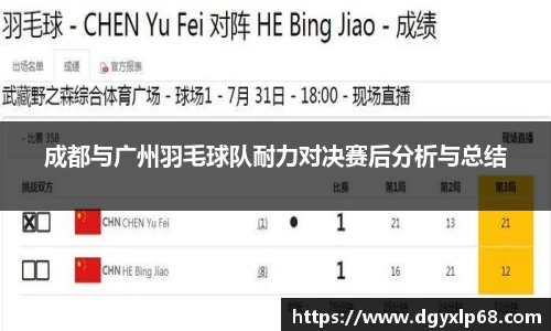 成都与广州羽毛球队耐力对决赛后分析与总结